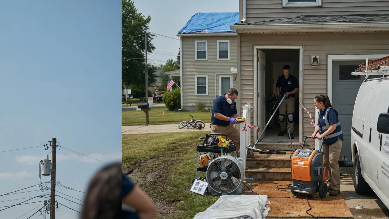 Water Damage Repair in Swengel, PA near me